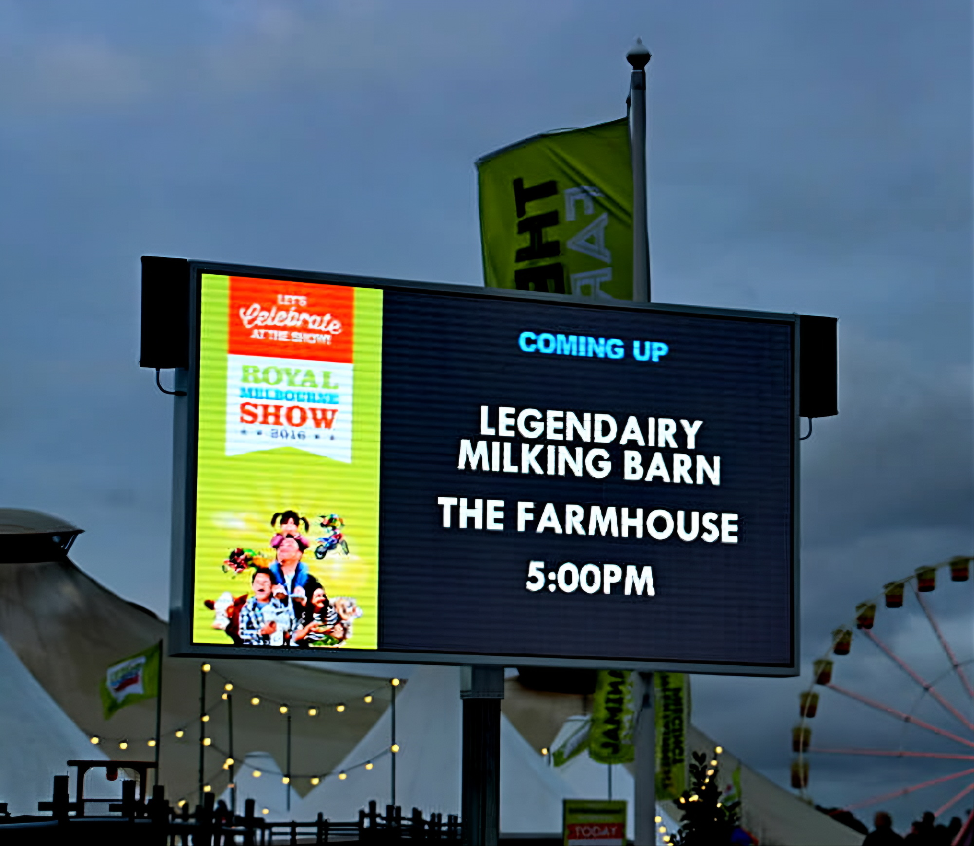 LED Sign Display #1 on Sawdust Road