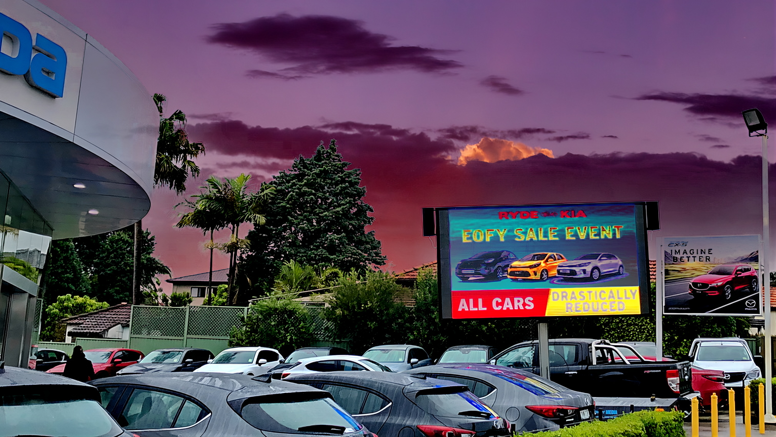 LED Sign Display #5 on Sawdust Road